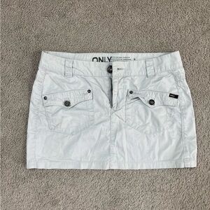 Y2K Cargo Mini Skirt